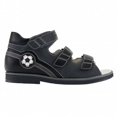 Сандали ортопедические Ортобум для мальчиков 27057-14 дорожные серые. Изображение 3 из 3